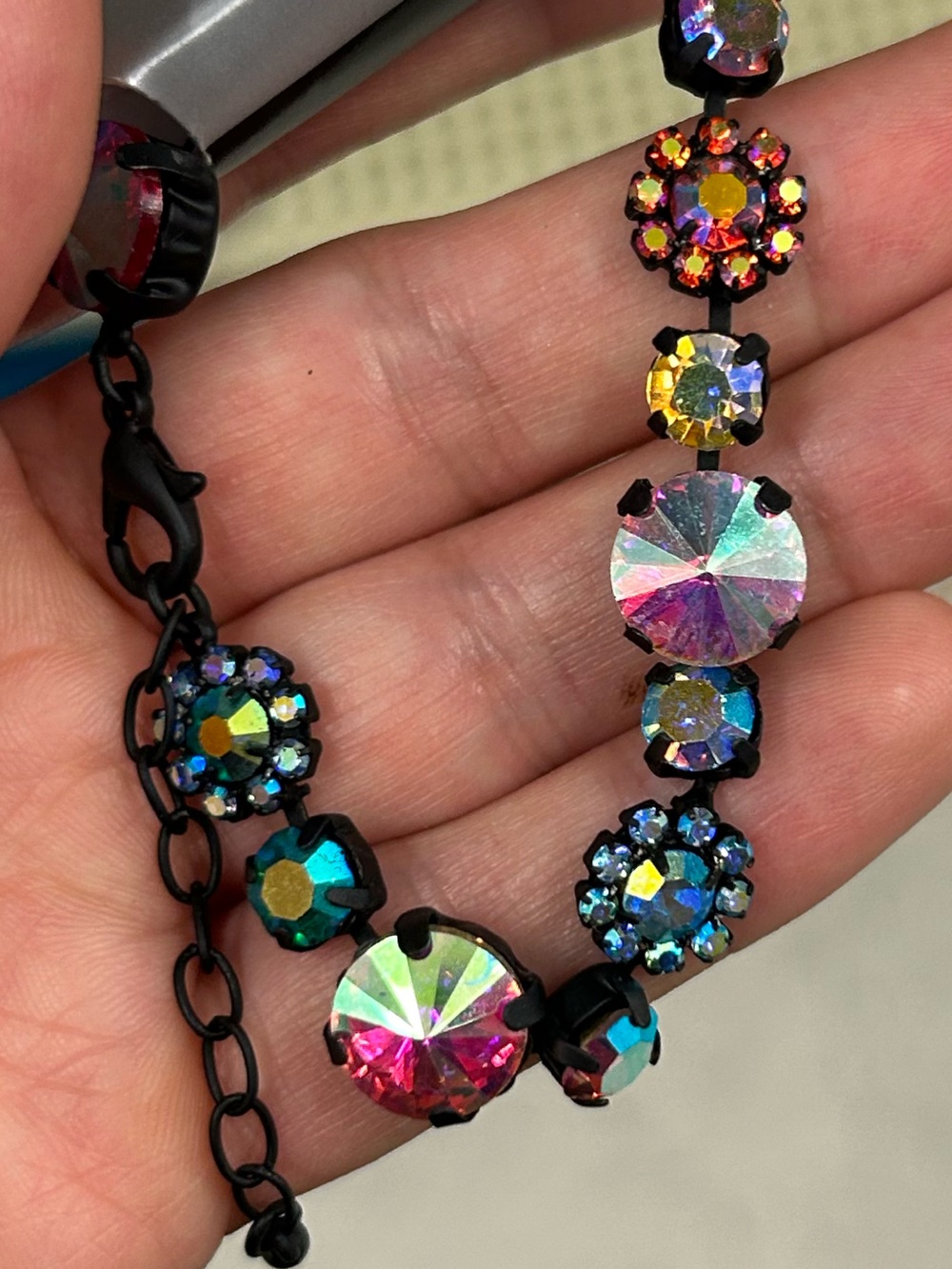 Multicolor Crystal Bracelet - Women's Jewelry
